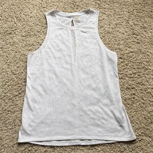 Calia Chic White Sleeveless Tank Top size Large